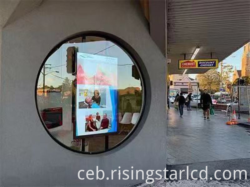 window digital display